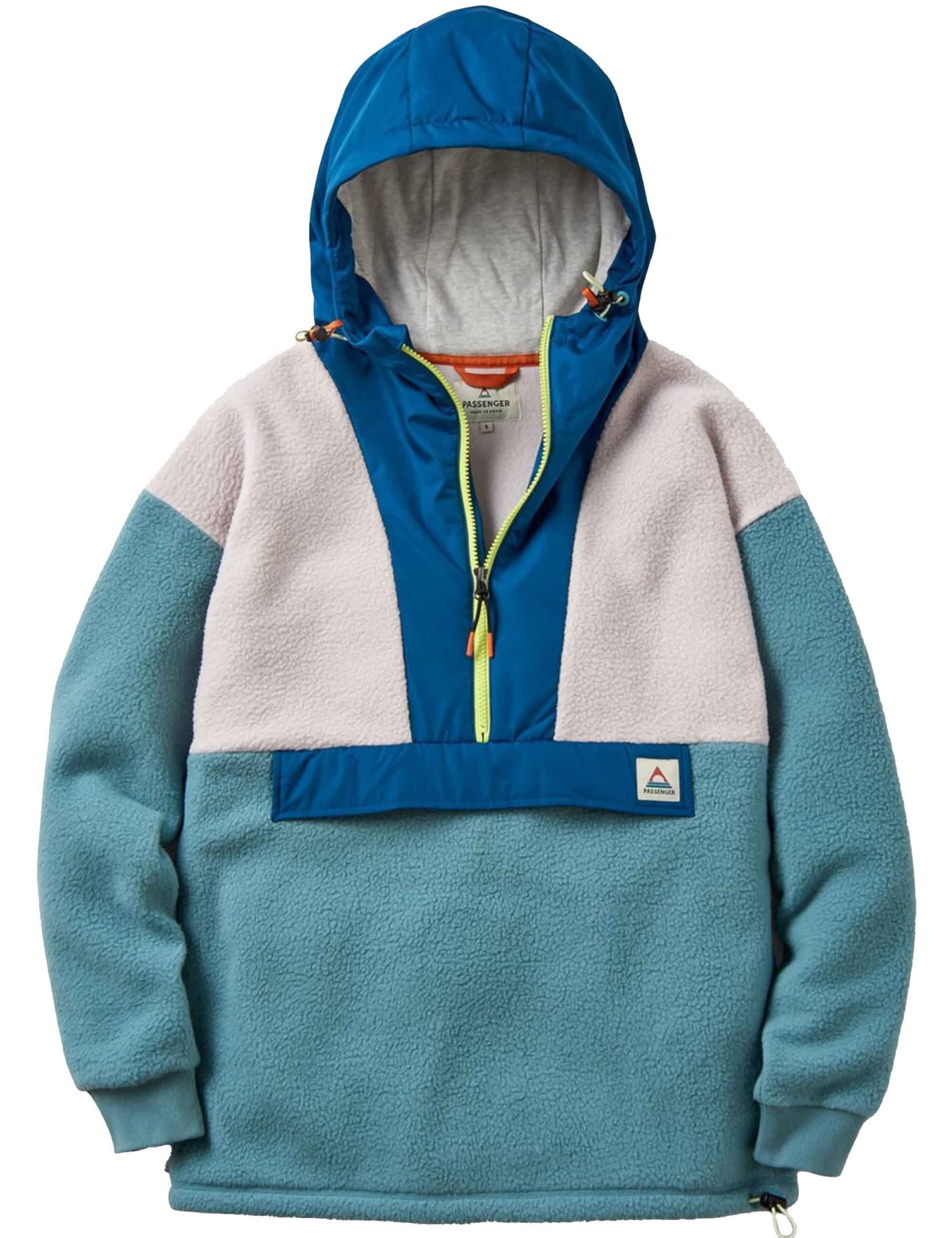 Women's Maren 1/2 Zip Hooded Sherpa Fleece - Arctic