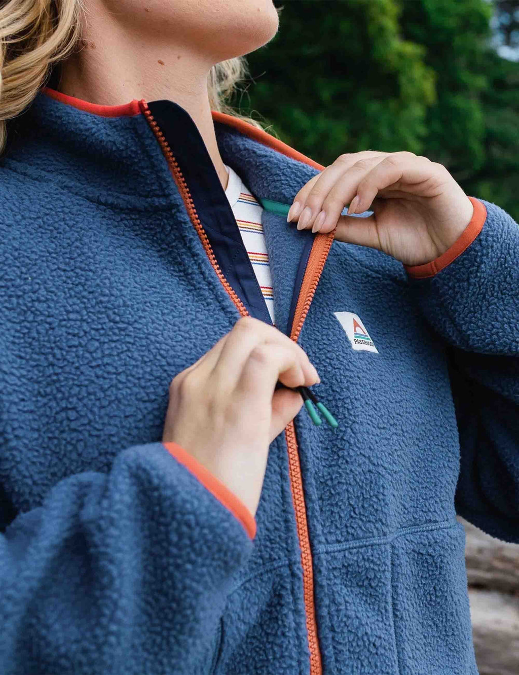 Women's Fairbanks Sherpa Fleece Jacket - Dark Denim