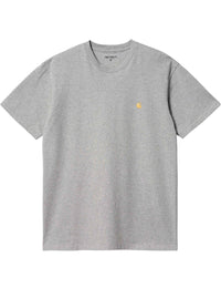 Chase T-Shirt - Grey Heather/Gold