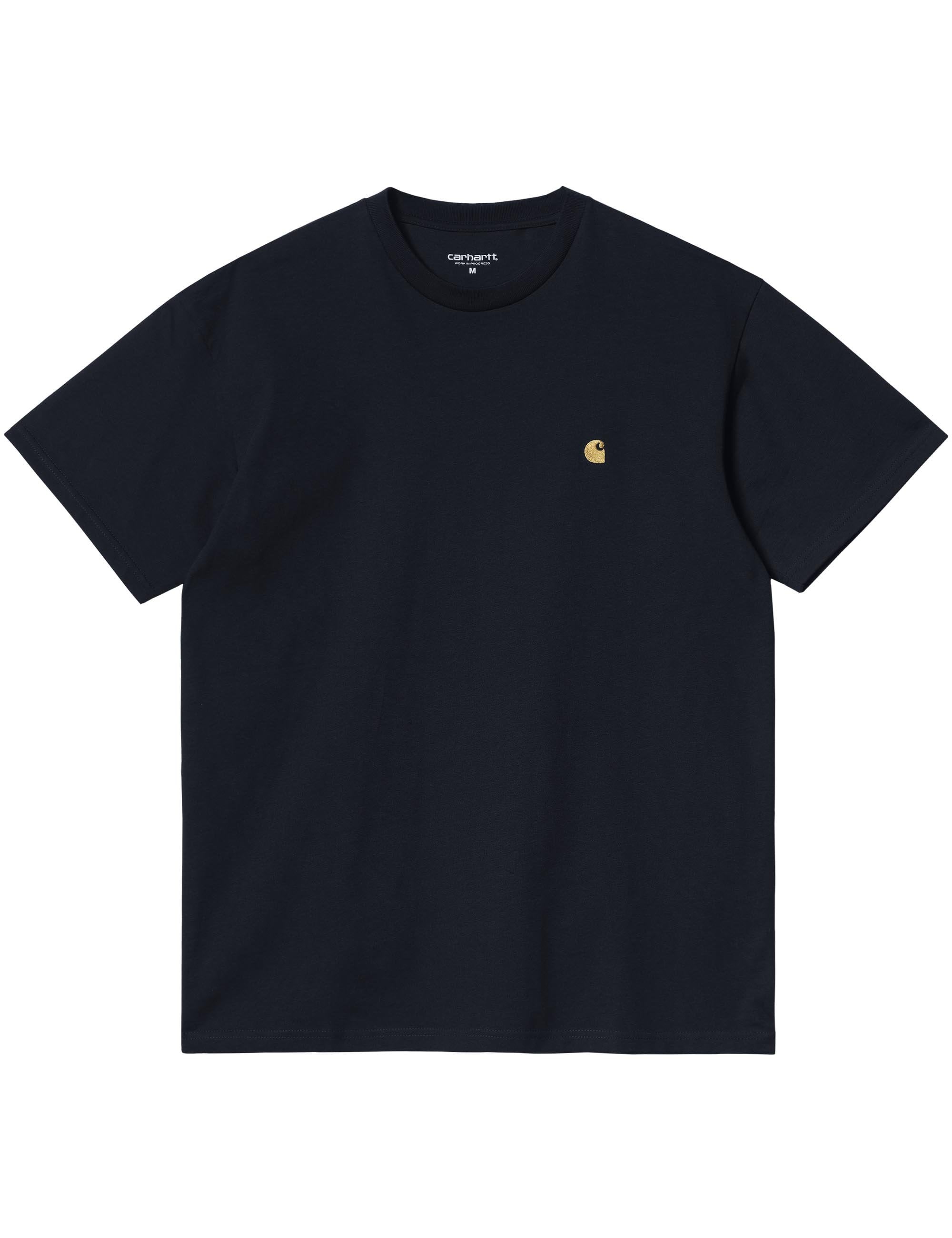 Chase T-Shirt - Dark Navy/Gold