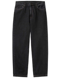 Aaron Denim Pant - Black, Stone Washed