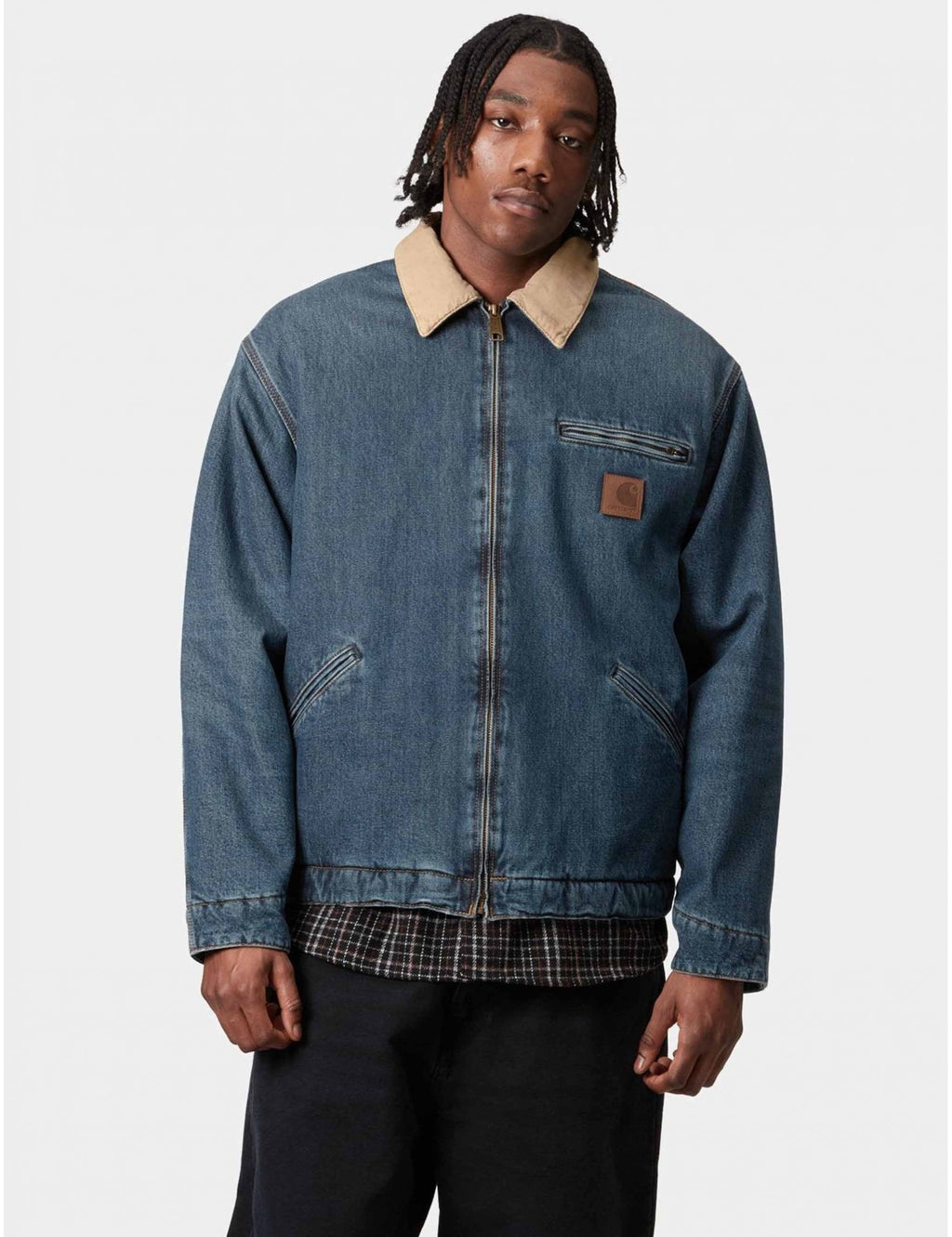OG Detroit Jacket - Blue/Dusty H Brown
