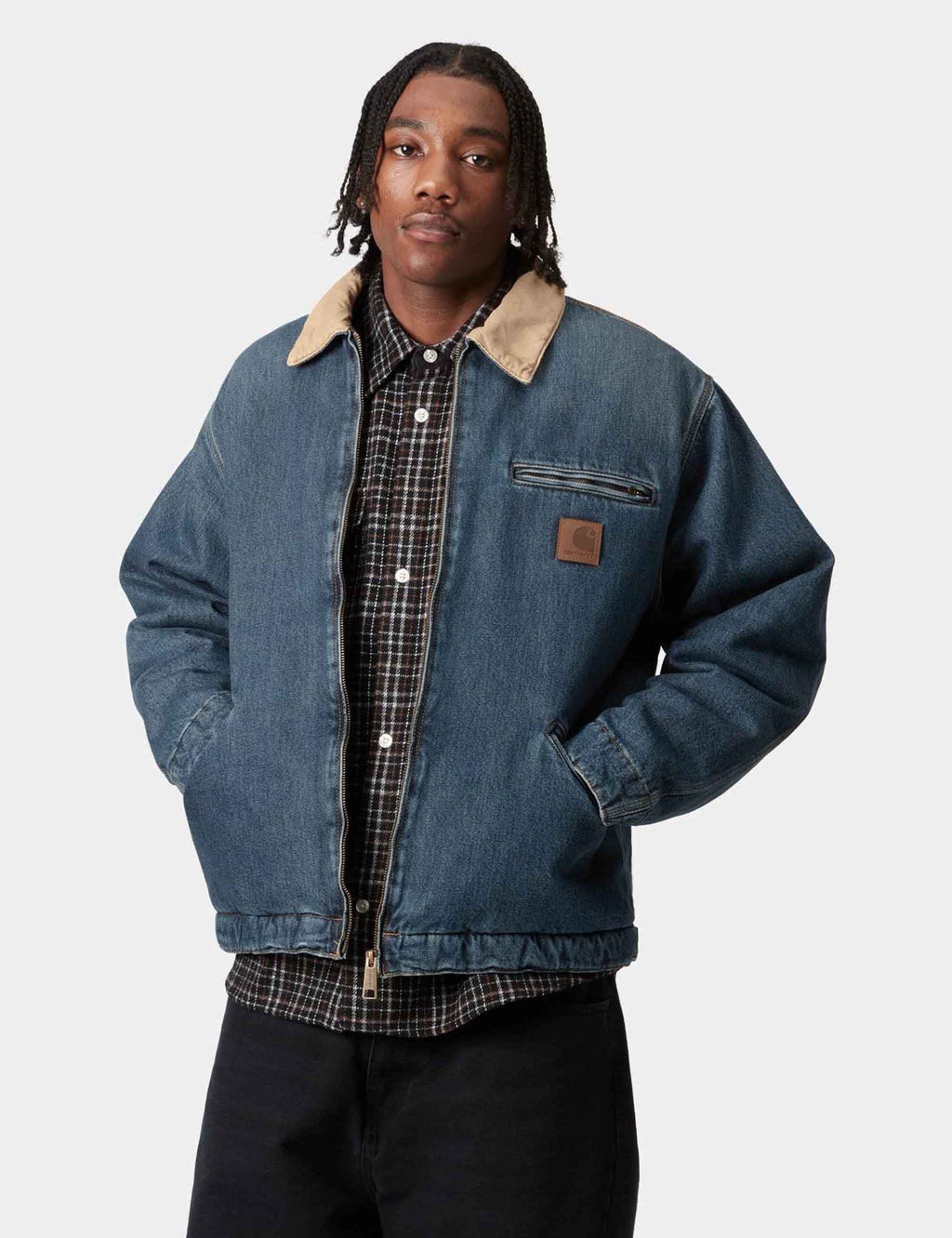 OG Detroit Jacket - Blue/Dusty H Brown