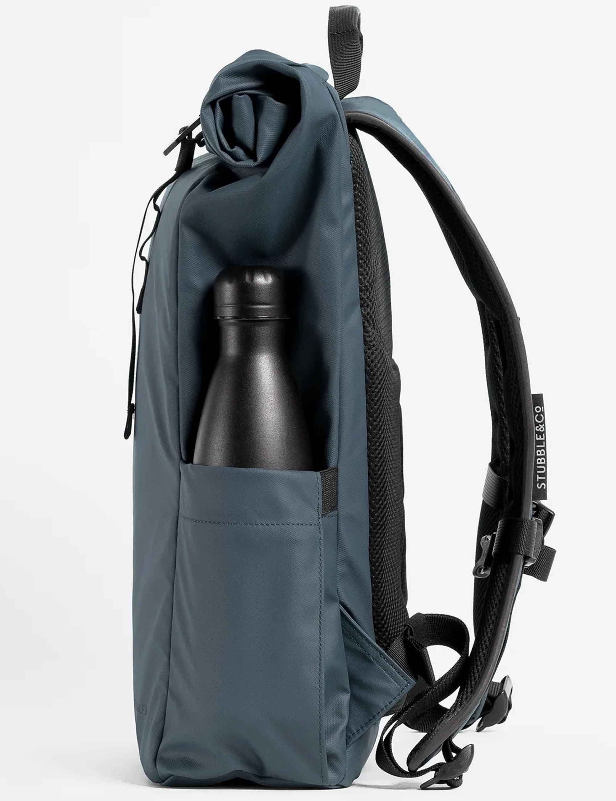Stubble & Co The Roll Top Backpack 15L - Tasmin Blue