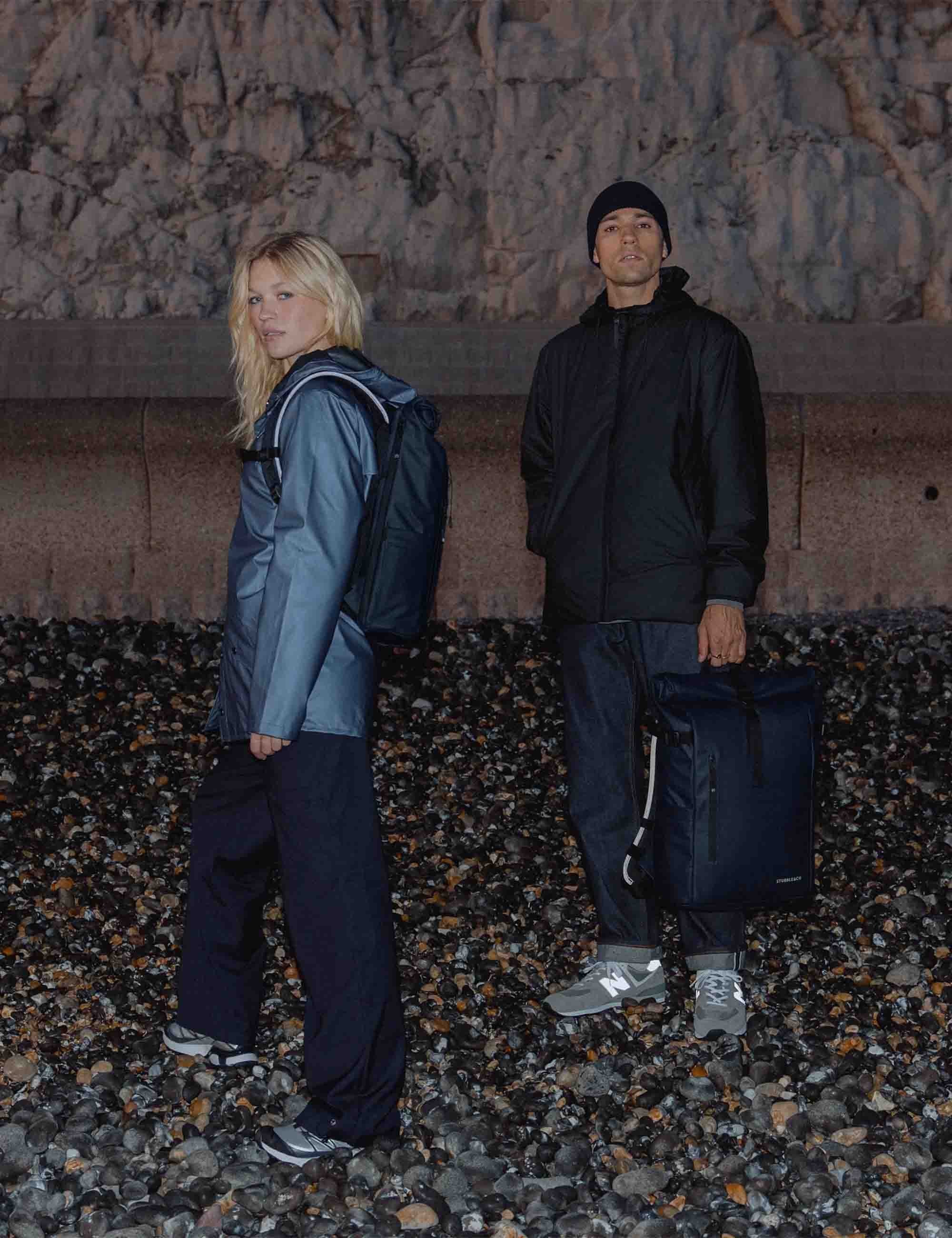 The Roll Top Backpack 15L - Midnight Blue