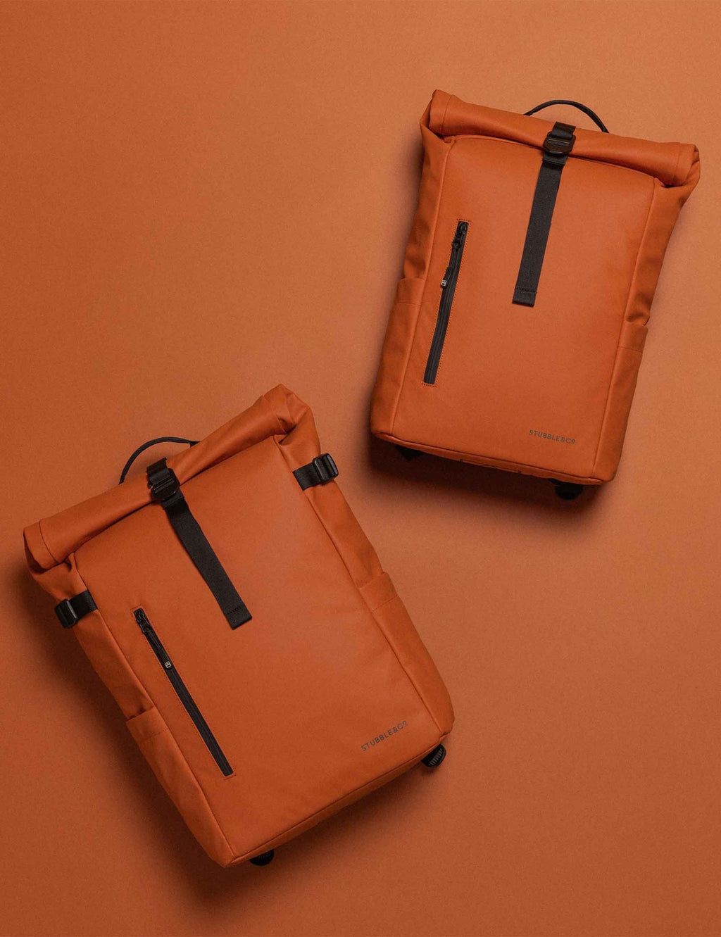 The Roll Top Backpack 15L - Rust
