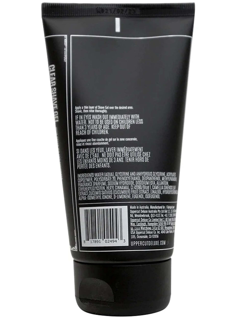 Clear Shave Gel (120ml)