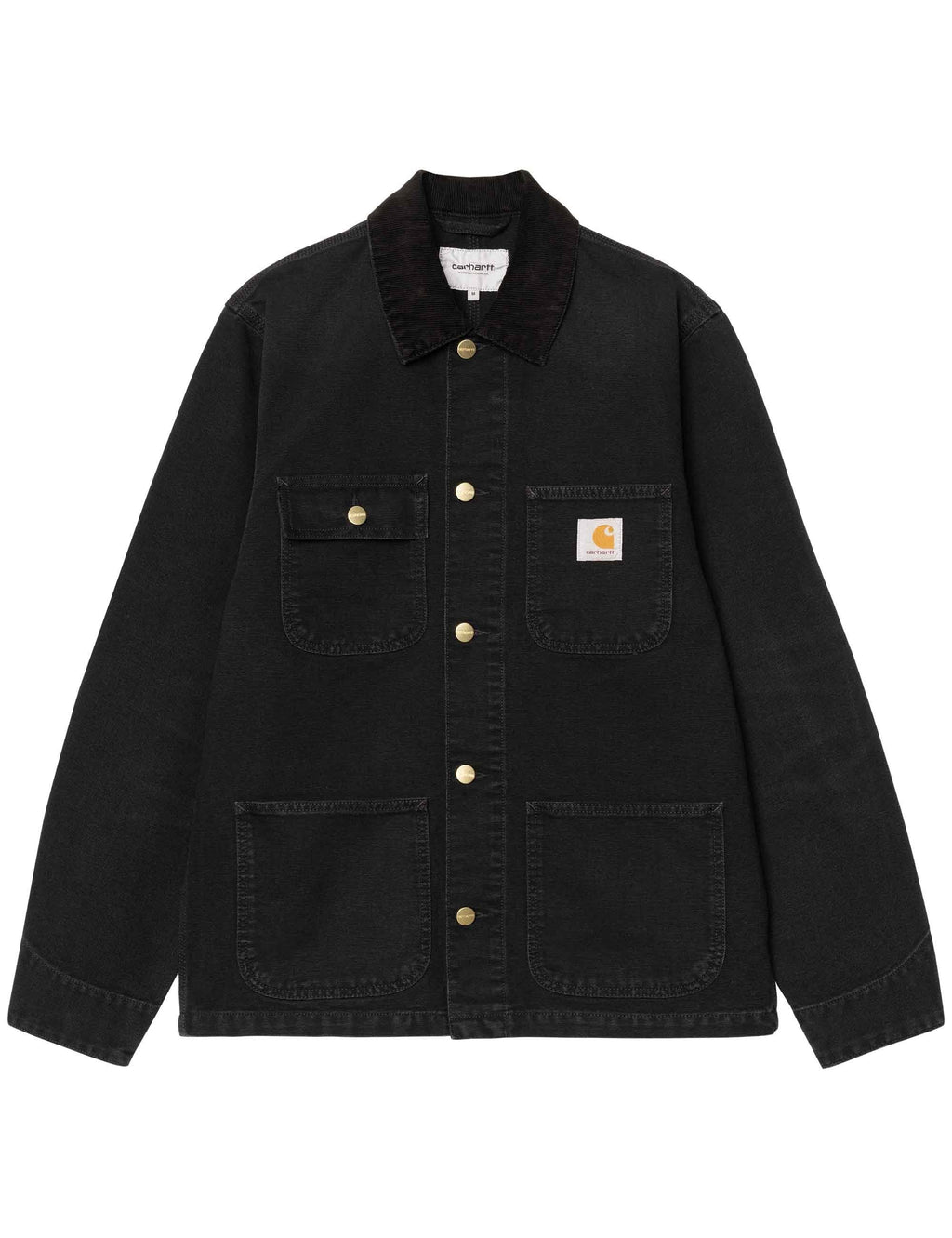 Michigan Coat - Black (Stone Wash)