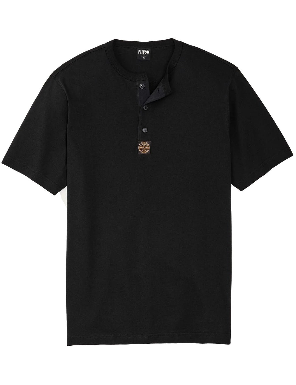 Frontier Henley T-Shirt - Black