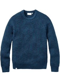 Fog Recycled Knitted Jumper - Rich Navy