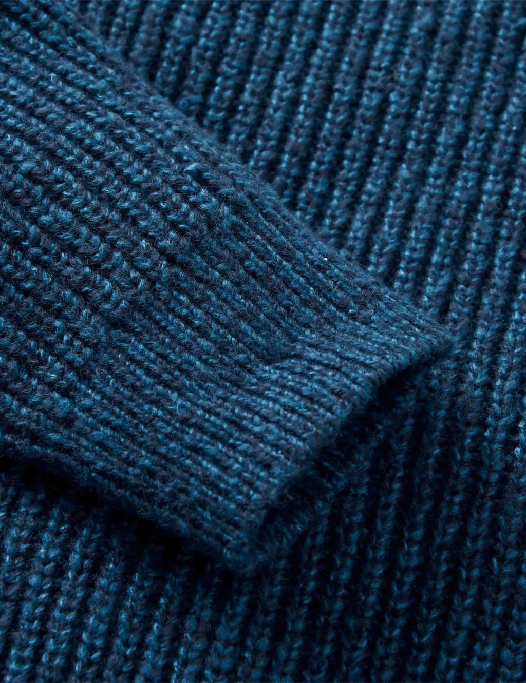 Fog Recycled Knitted Jumper - Rich Navy