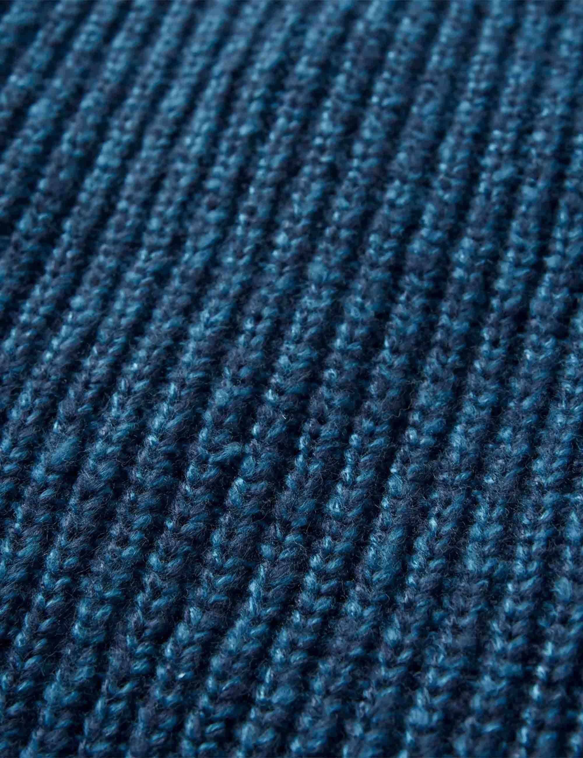 Passenger Fog Recycled Knitted Jumper - Rich Navy