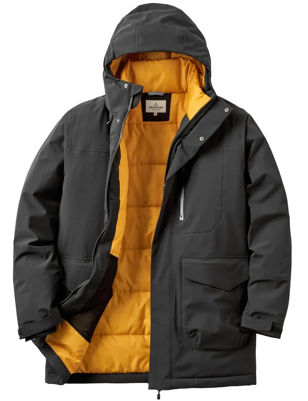 Rainier Waterproof Parka - Black