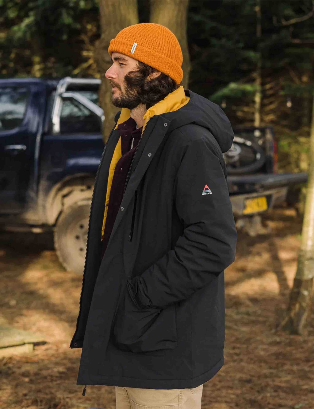 Rainier Waterproof Parka - Black