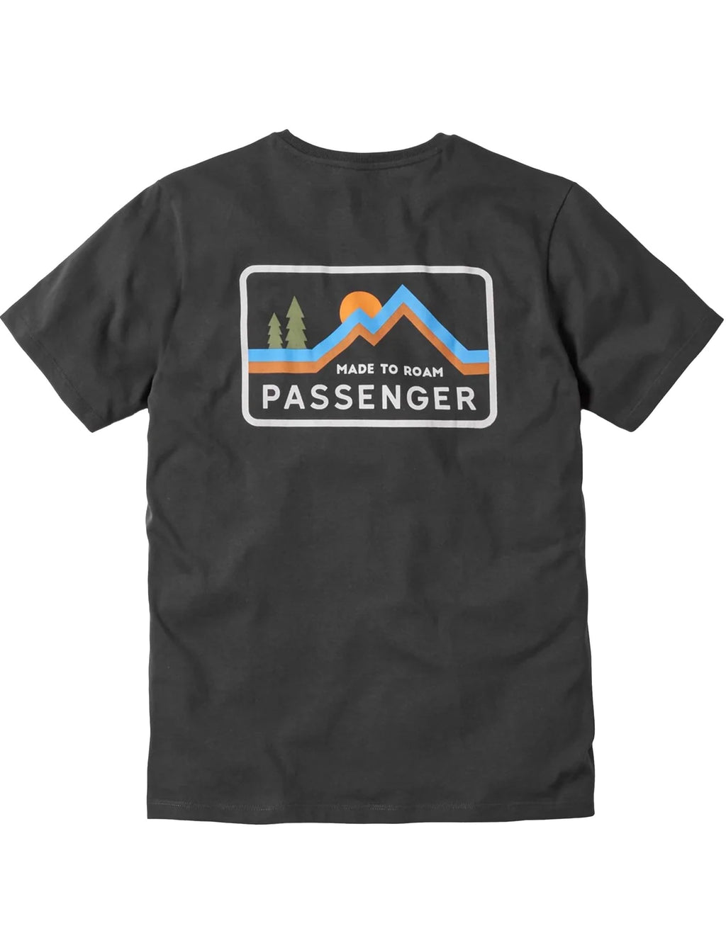 Made To Roam Recycled Cotton T-Shirt - Black