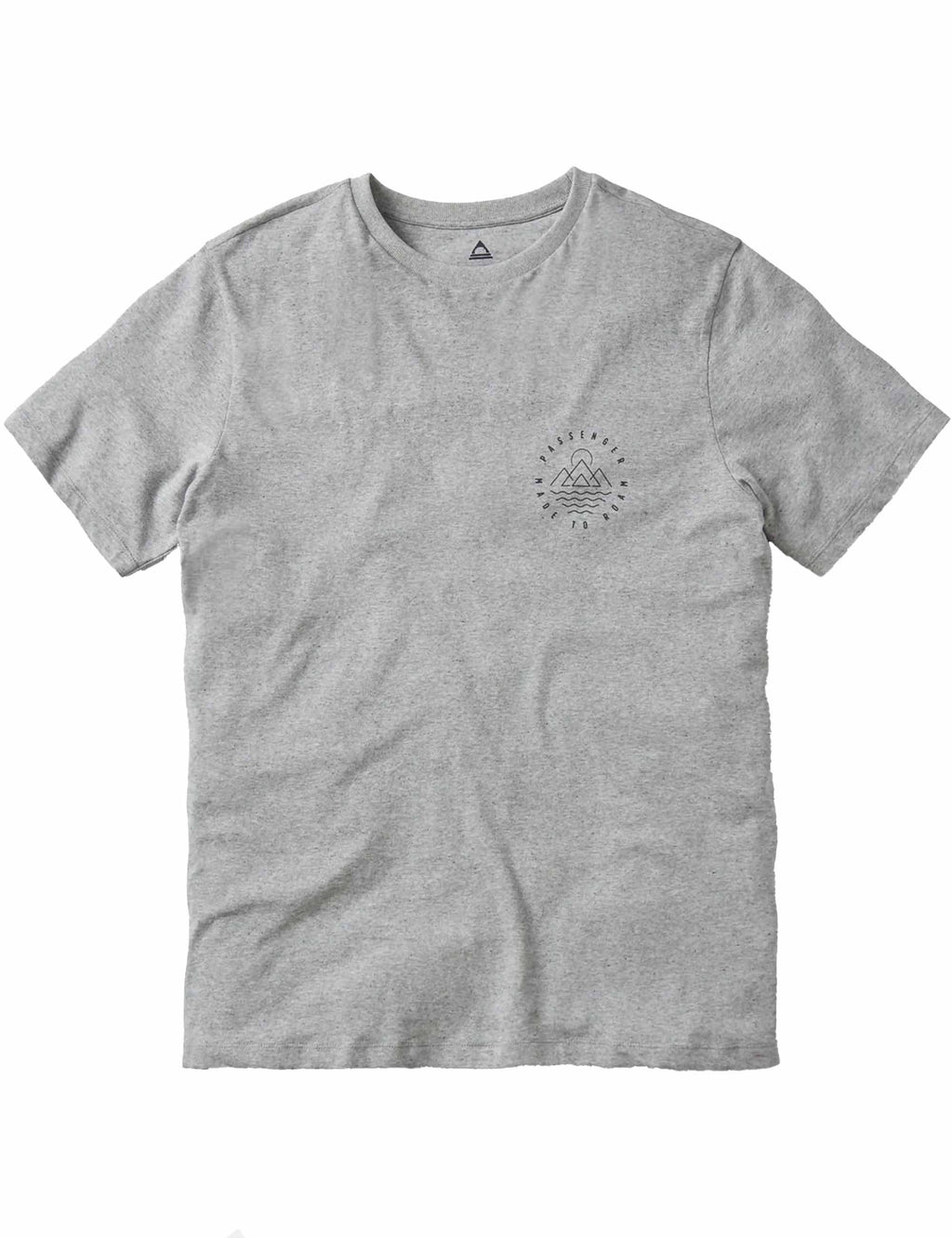 Escapism Recycled Cotton T-Shirt - Grey Marl
