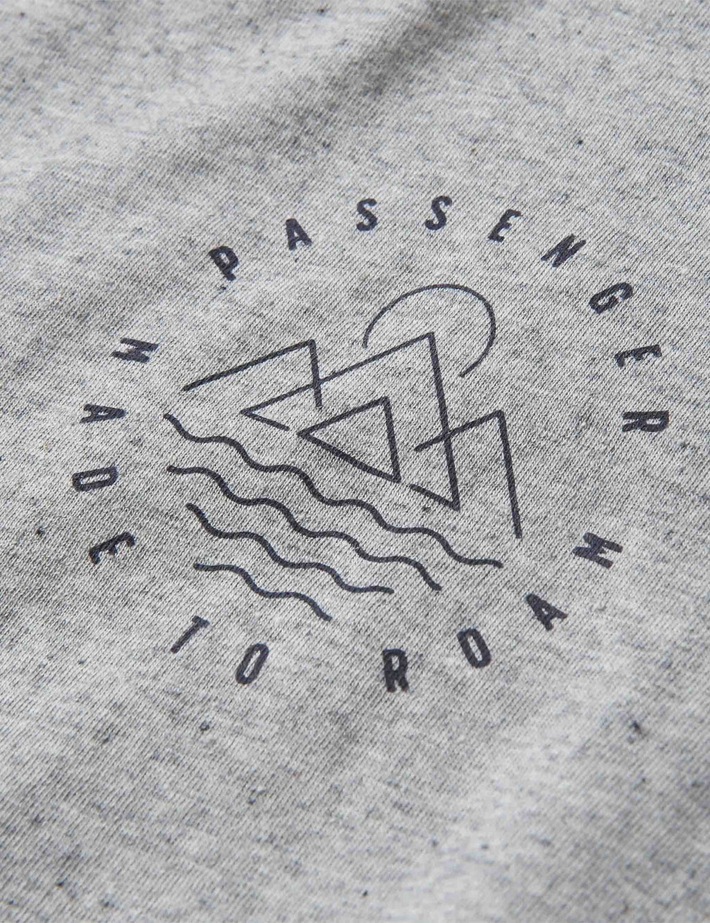 Escapism Recycled Cotton T-Shirt - Grey Marl