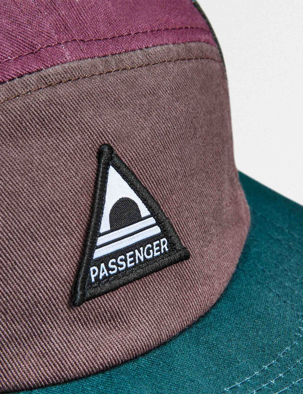 Fixie Recycled 5 Panel Cap - Grape Multicoloured