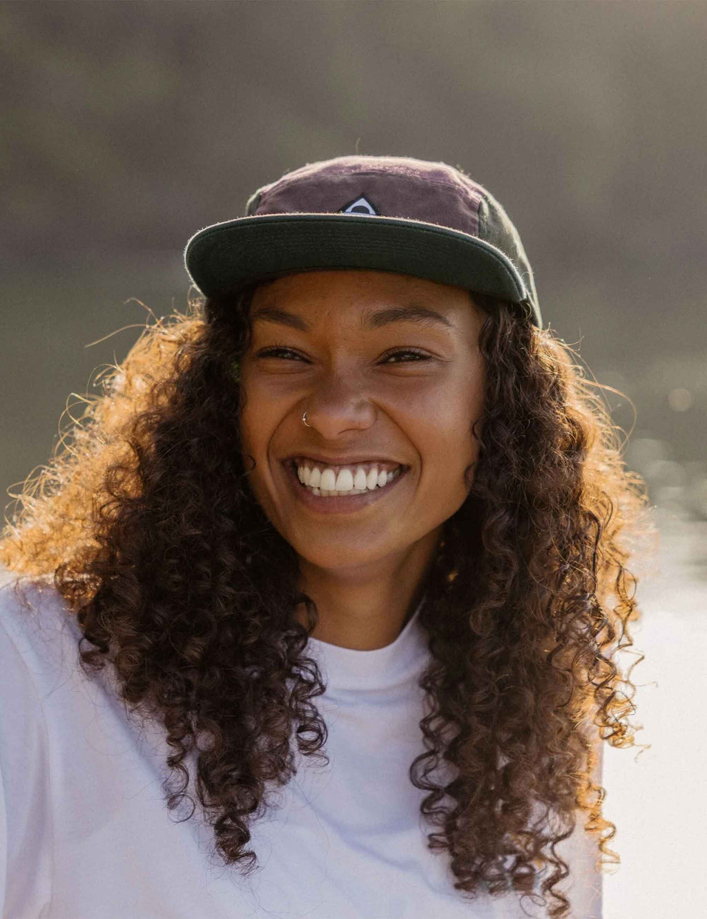 Fixie Recycled 5 Panel Cap - Grape Multicoloured