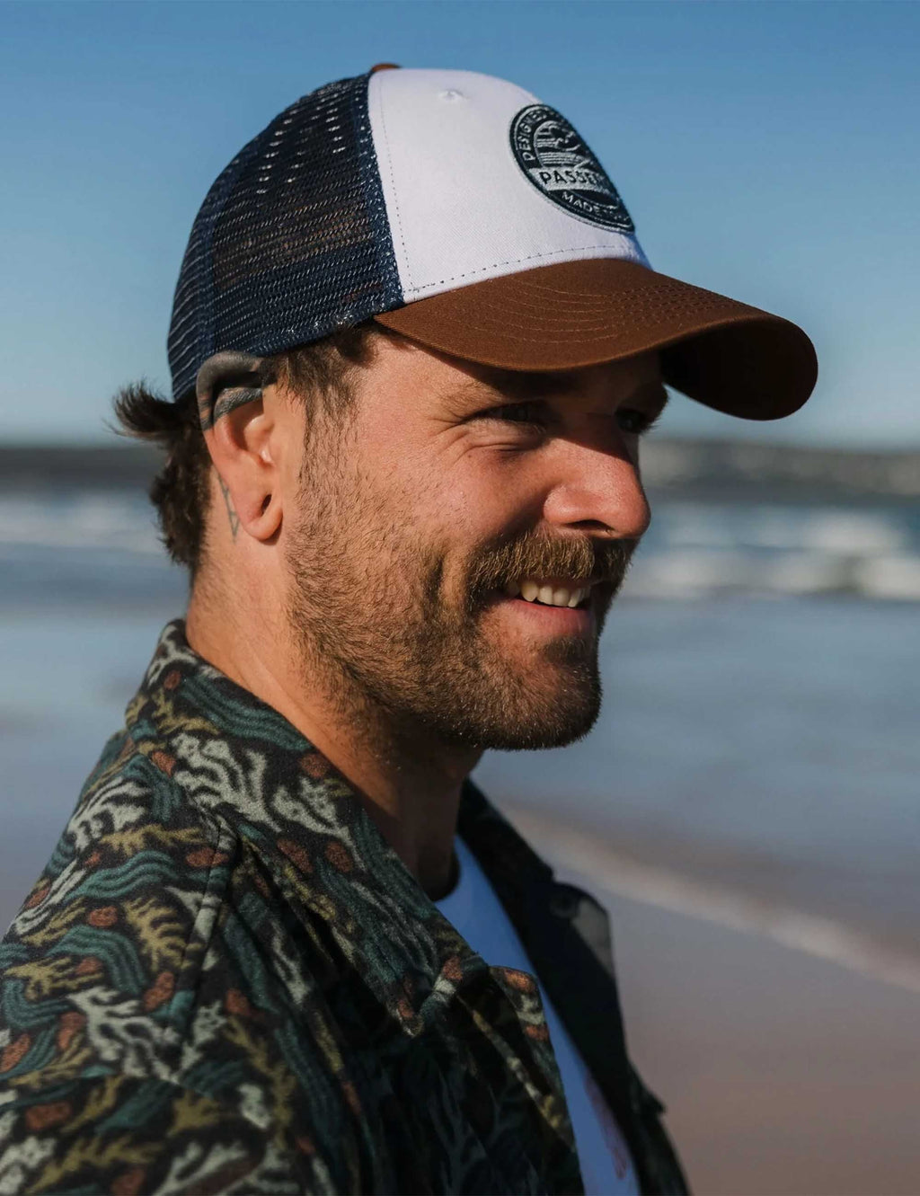 Odyssey Trucker Cap - Rich Navy/Rubber