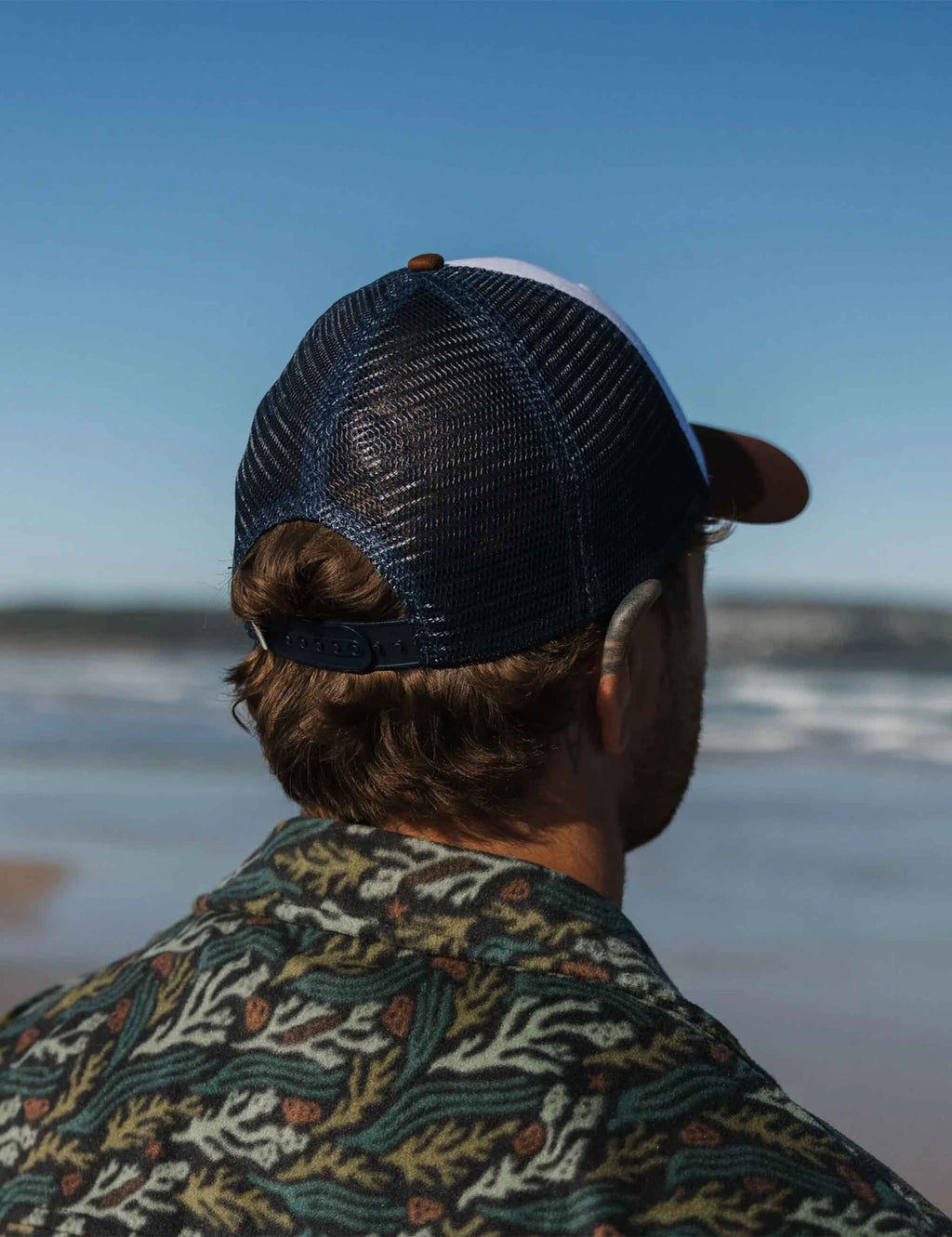 Odyssey Trucker Cap - Rich Navy/Rubber