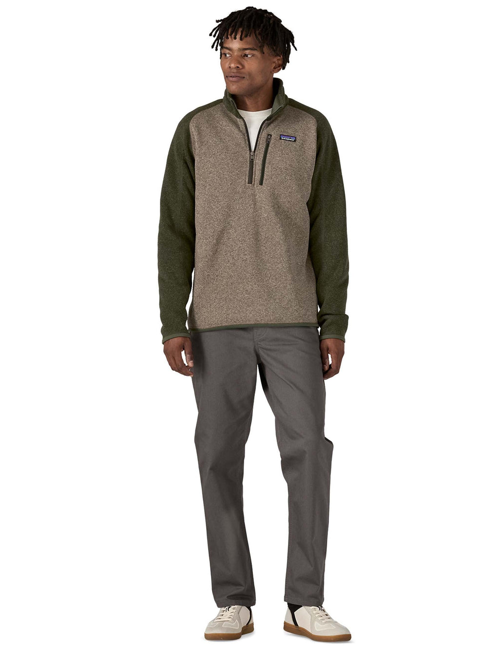 Better Sweater 1/4 Zip Fleece Pullover - Seabird Grey