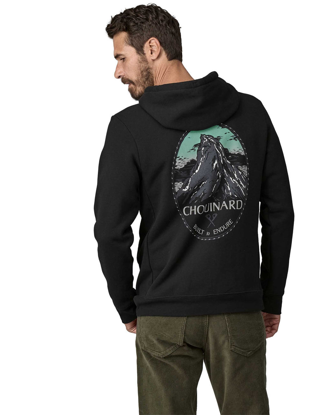 Chouinard Crest Uprisal Hooded Sweat - Black