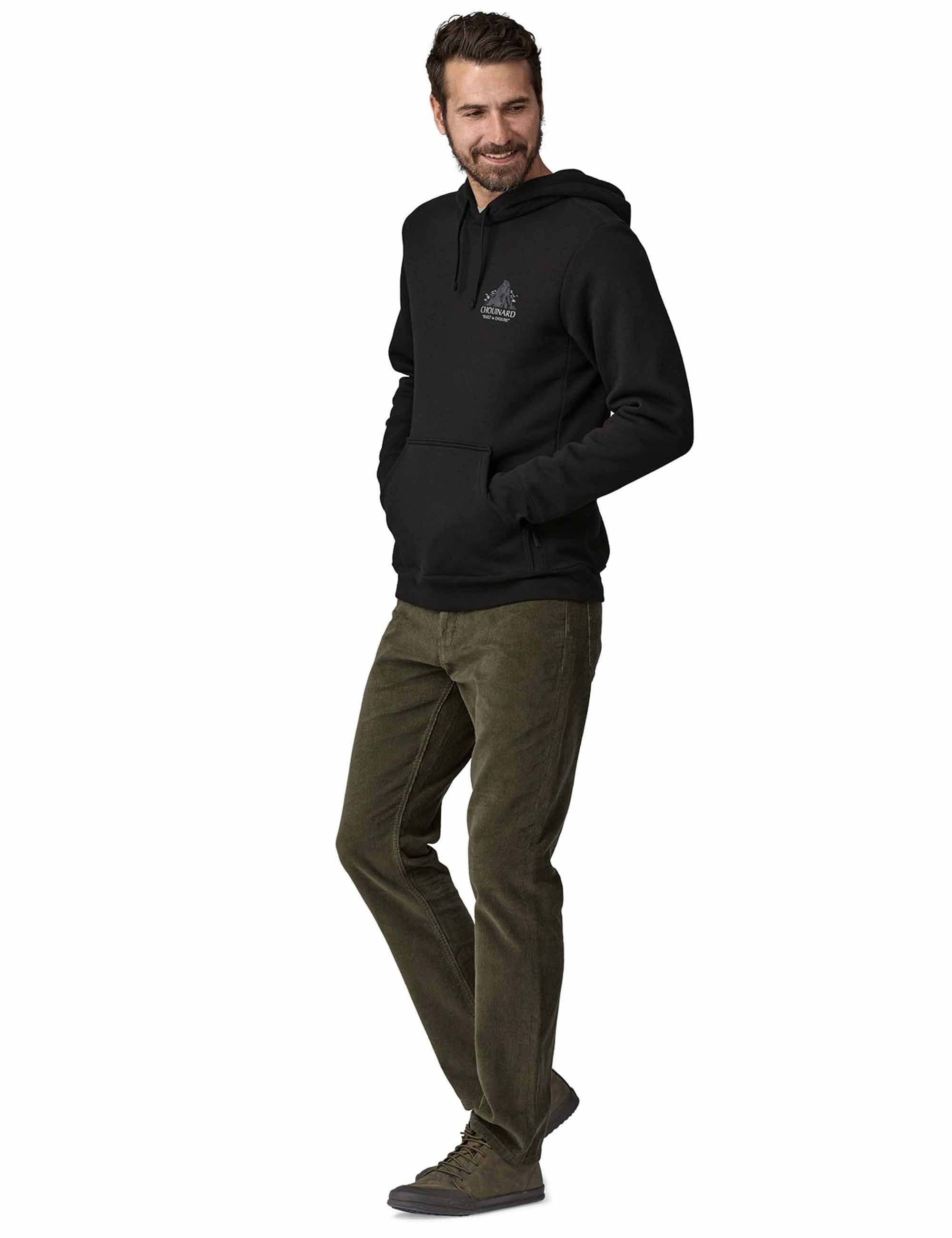 Patagonia Chouinard Crest Uprisal Hooded Sweat - Black