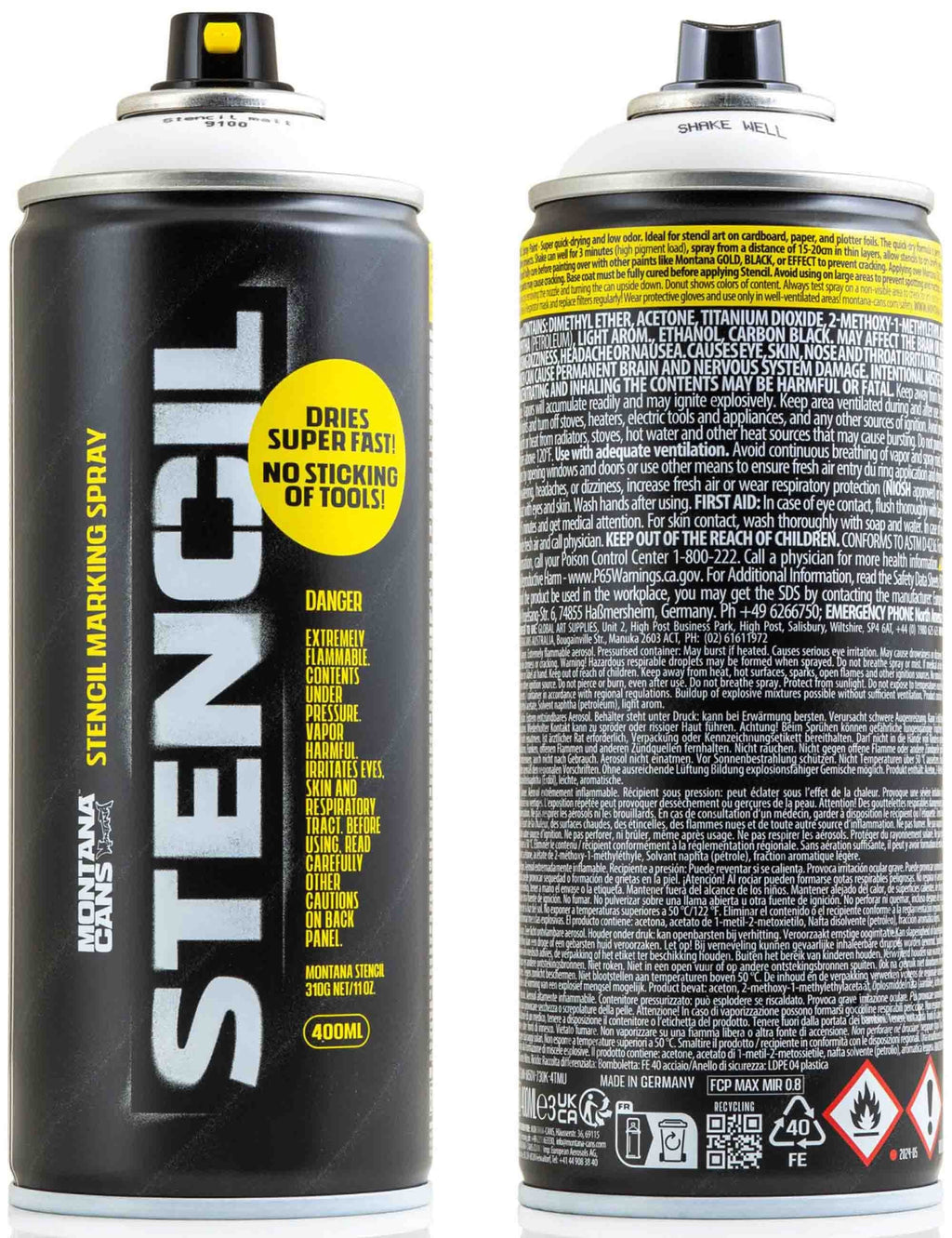 Stencil Marking Spray (400ml) - White