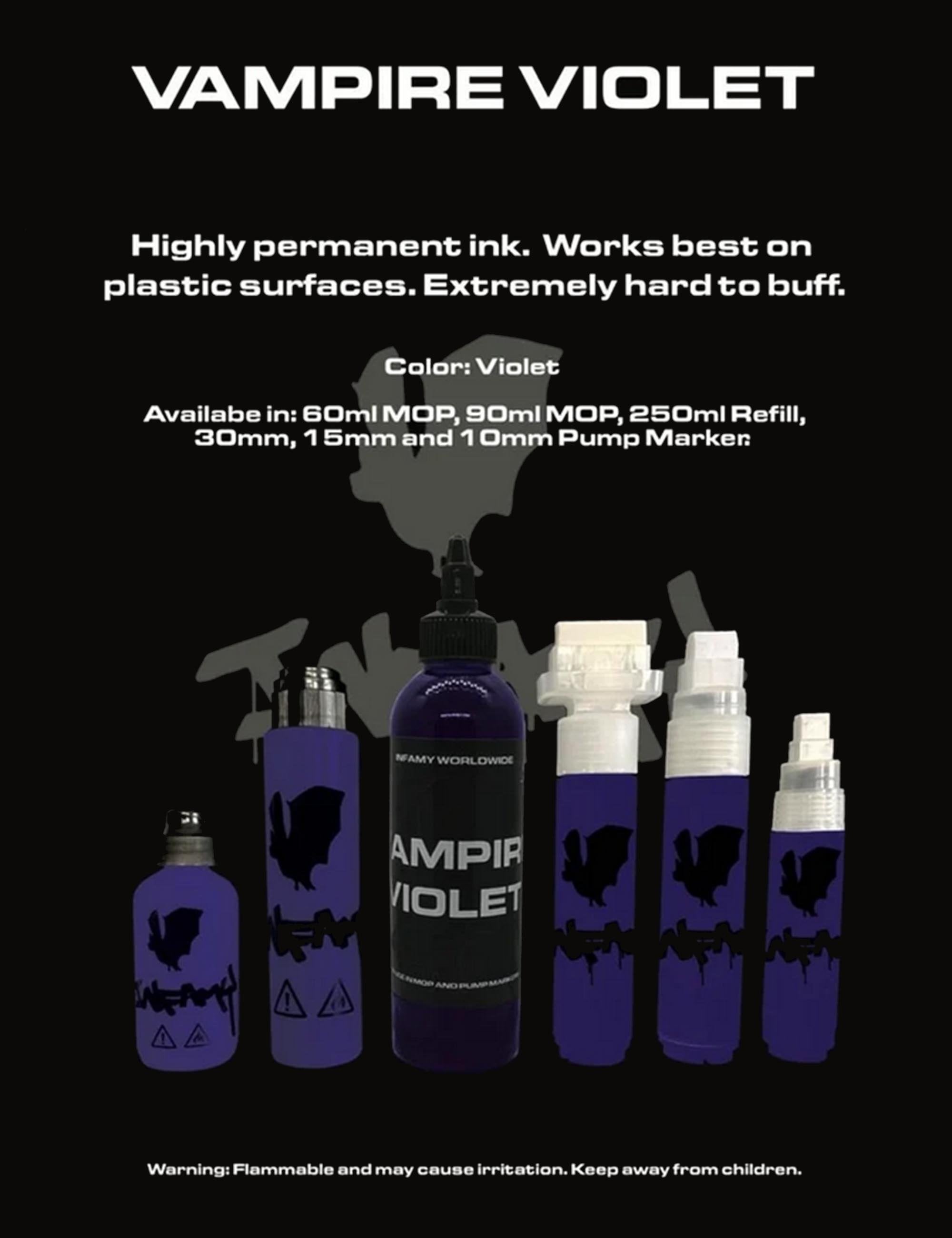 Paint Mop (90ml) - Vampire Tar Ink