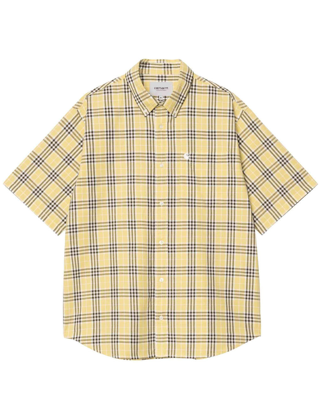 Niven Short Sleeve Shirt - Straw/Wax