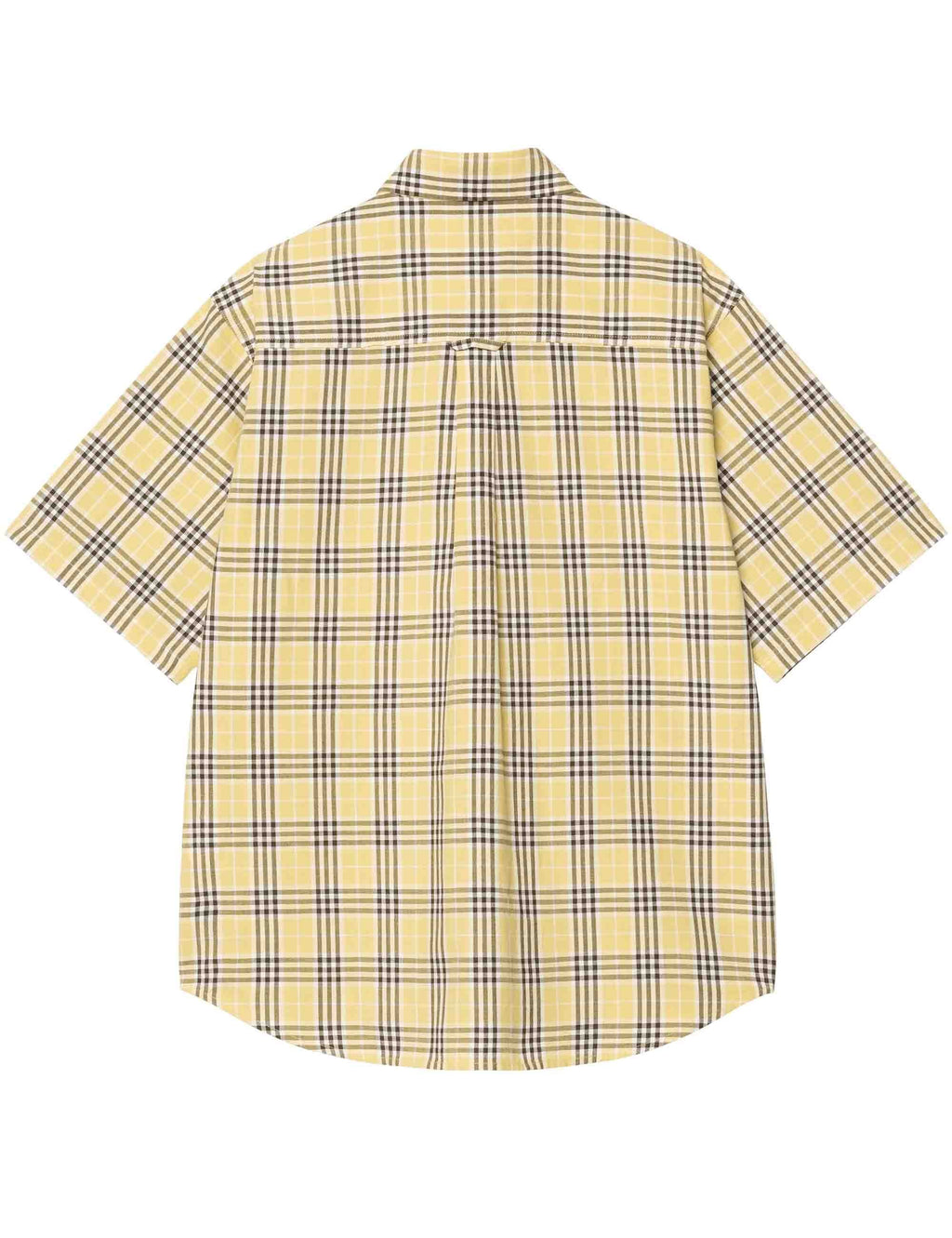 Niven Short Sleeve Shirt - Straw/Wax