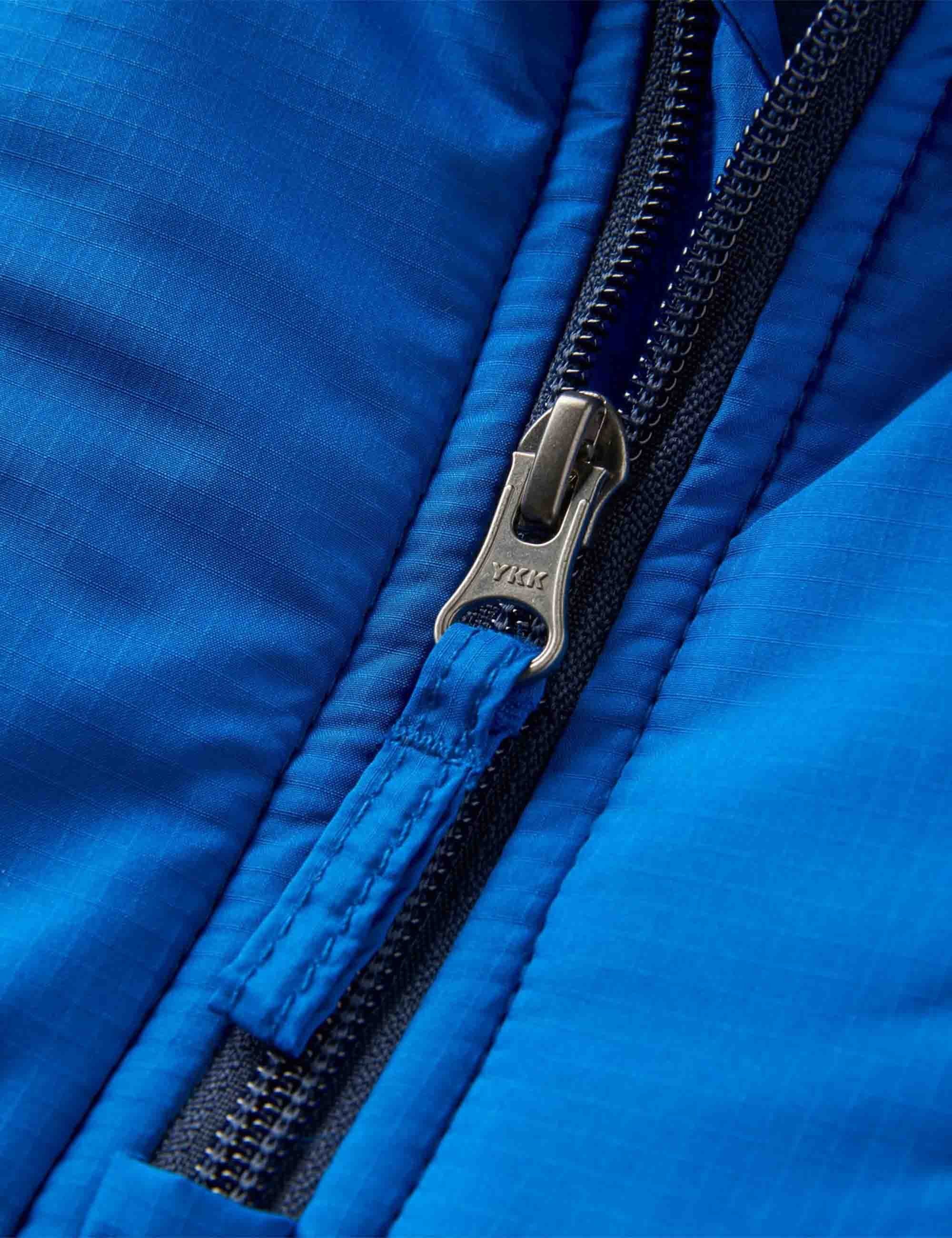 Passenger Woodland 1/2 Zip Hooded Polar Fleece - Rich Navy/Grey Marl