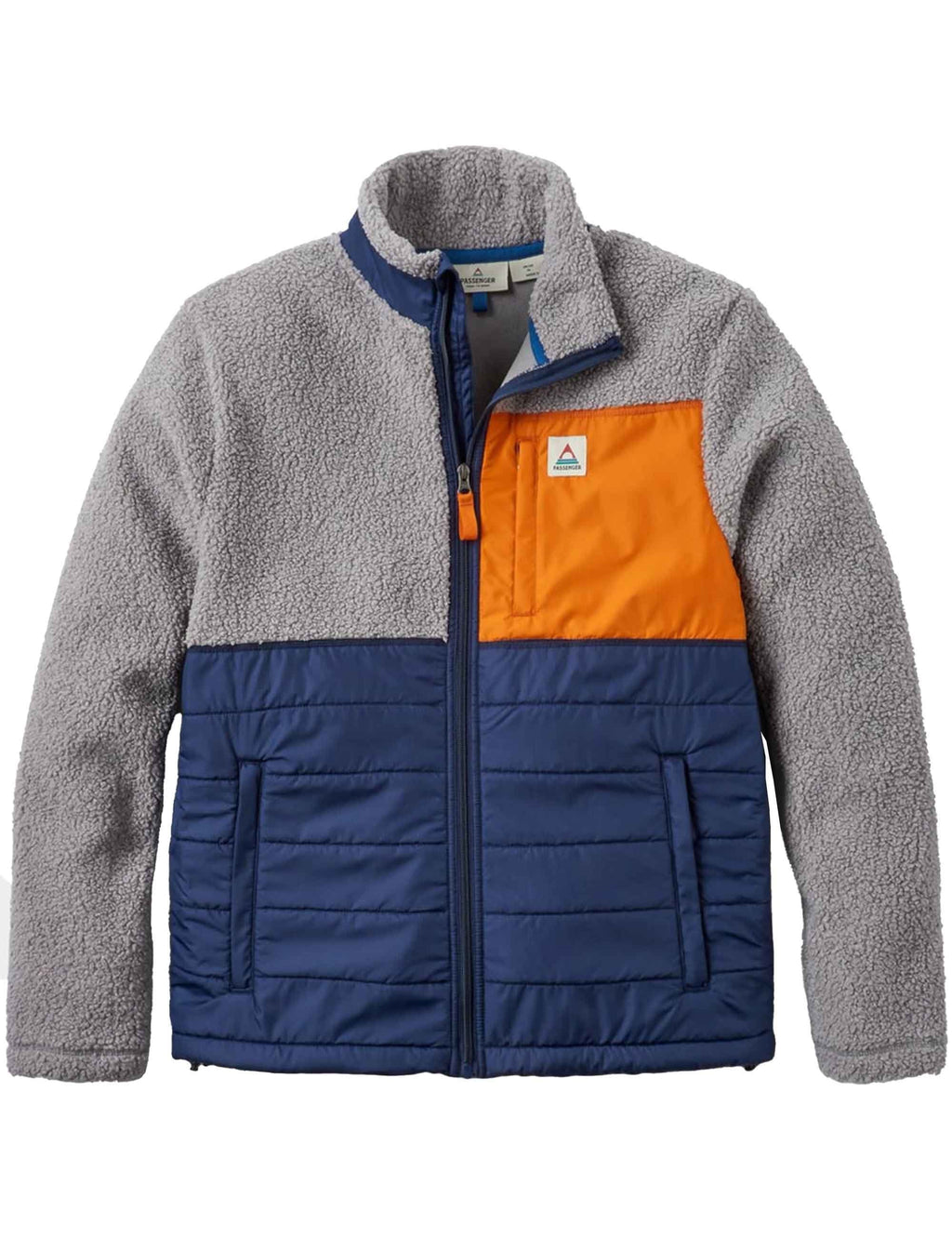 Born Explorer Lined Fleece Jacket - Steel Grey