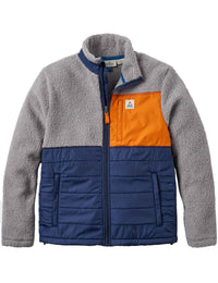 Born Explorer Lined Fleece Jacket - Steel Grey
