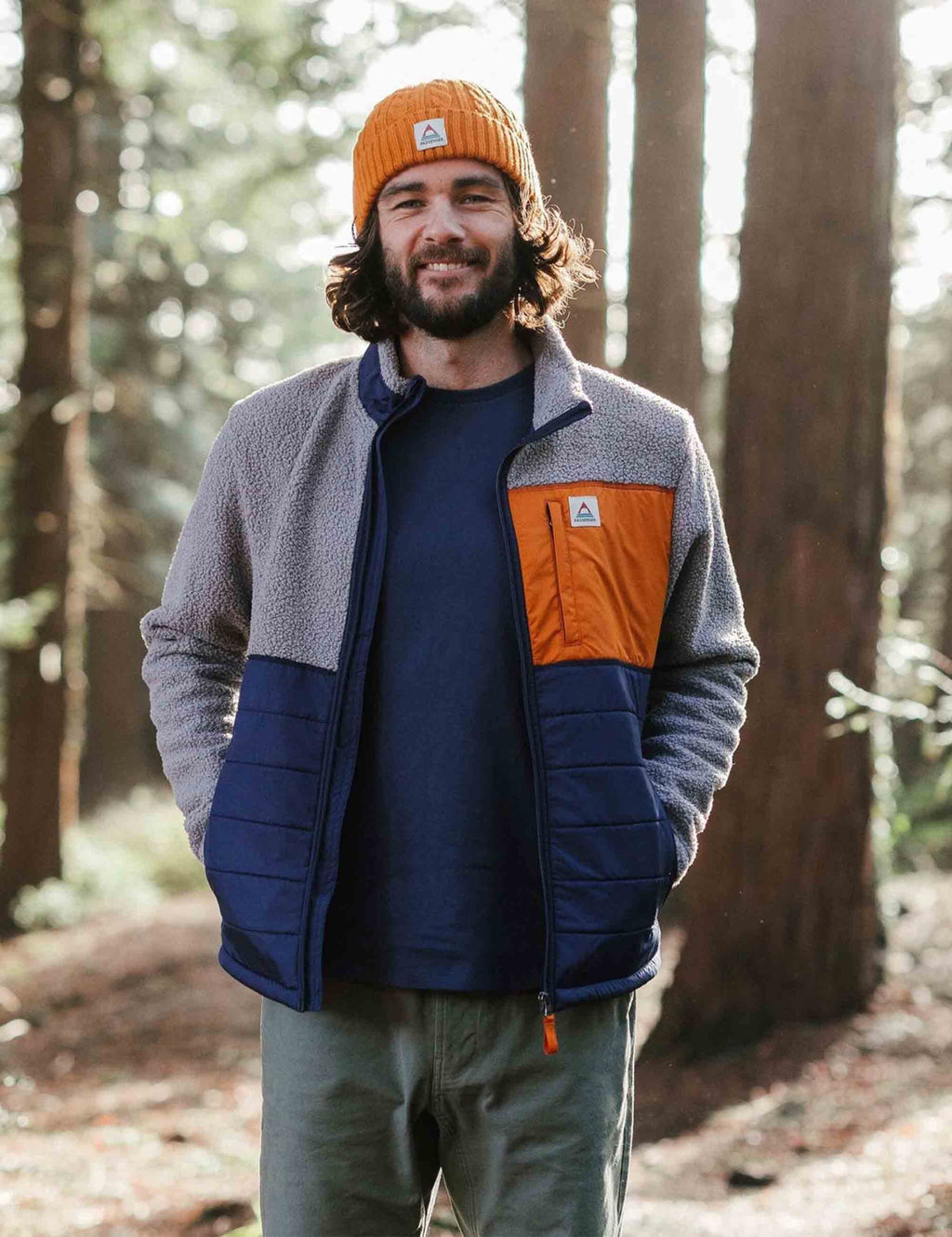 Born Explorer Lined Fleece Jacket - Steel Grey