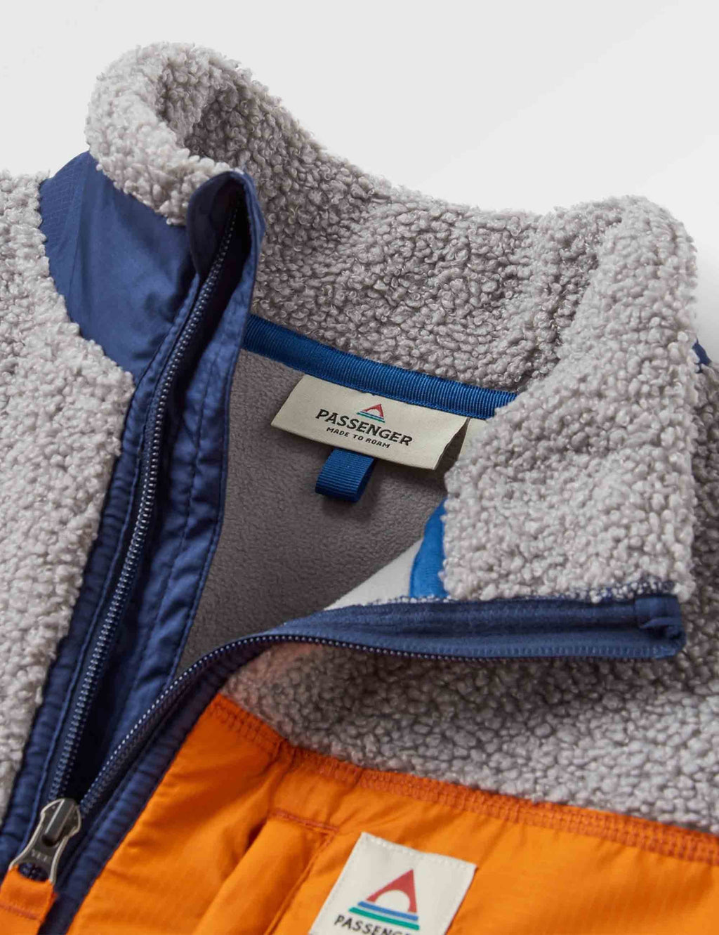 Born Explorer Lined Fleece Jacket - Steel Grey