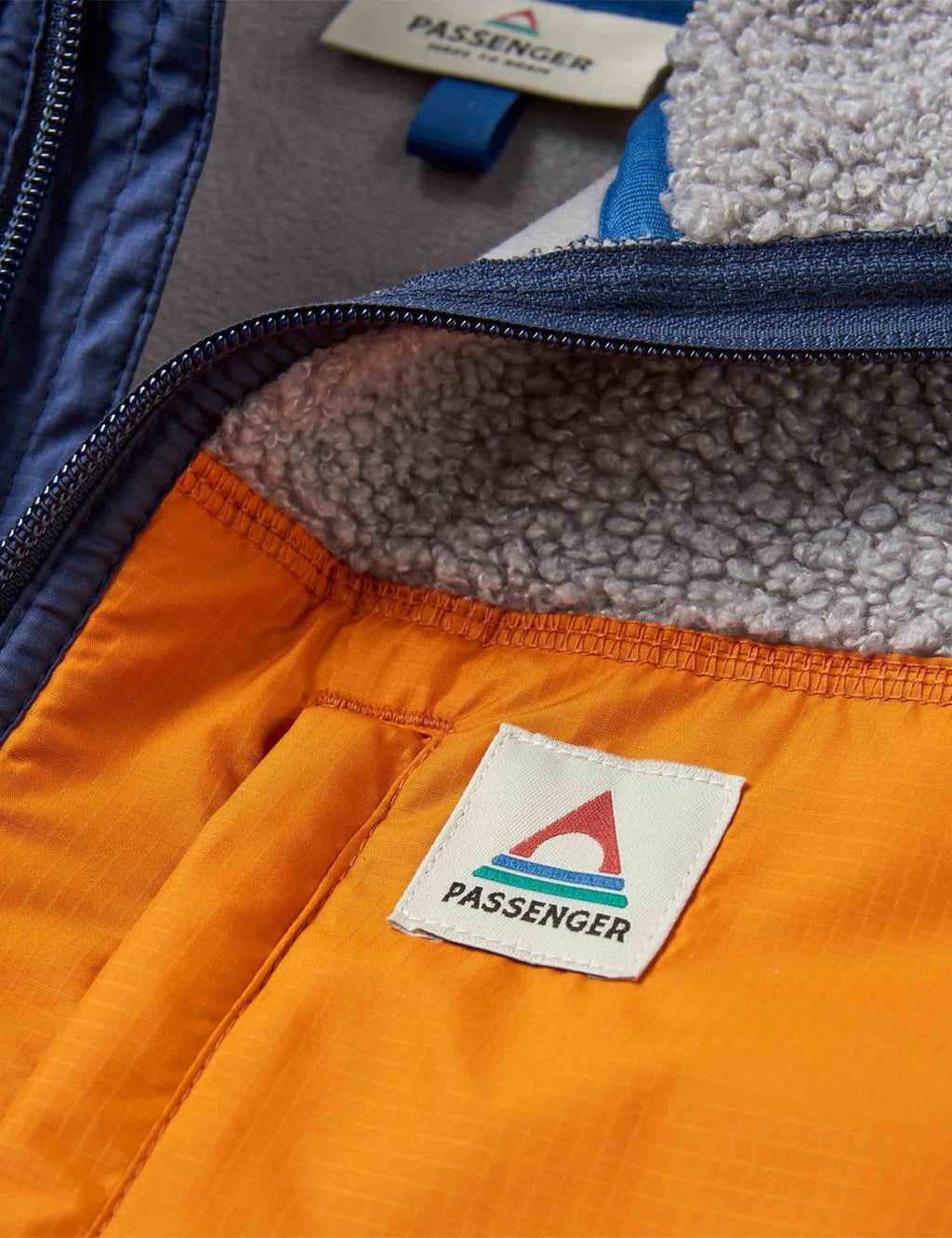 Born Explorer Lined Fleece Jacket - Steel Grey