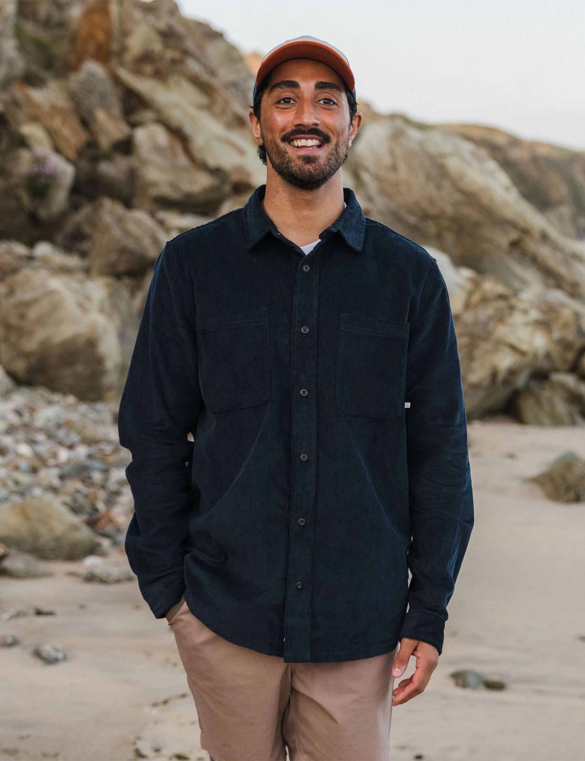 Passenger Backcountry Cord Shirt - Deep Navy