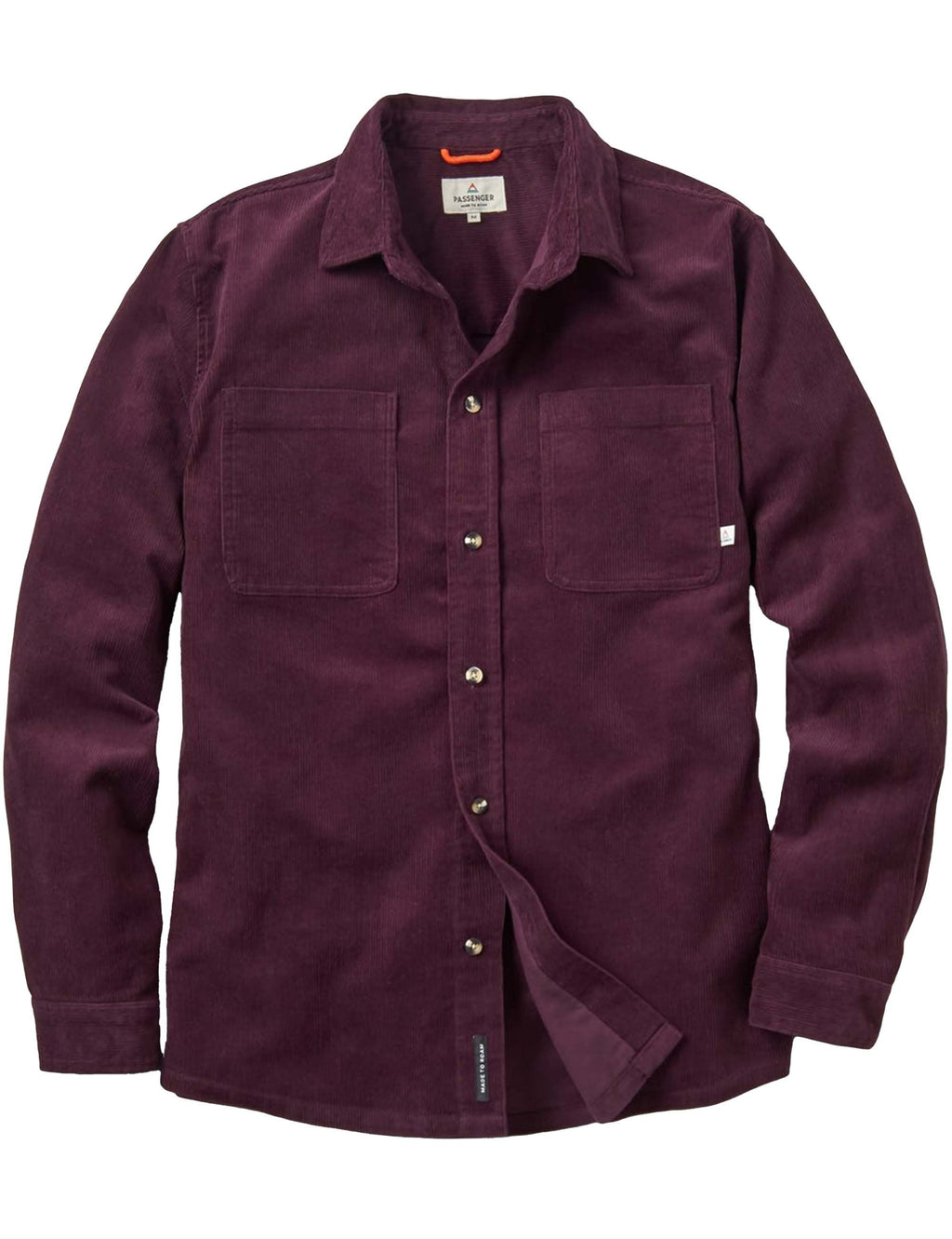 Backcountry Cord Shirt - Deep Plum