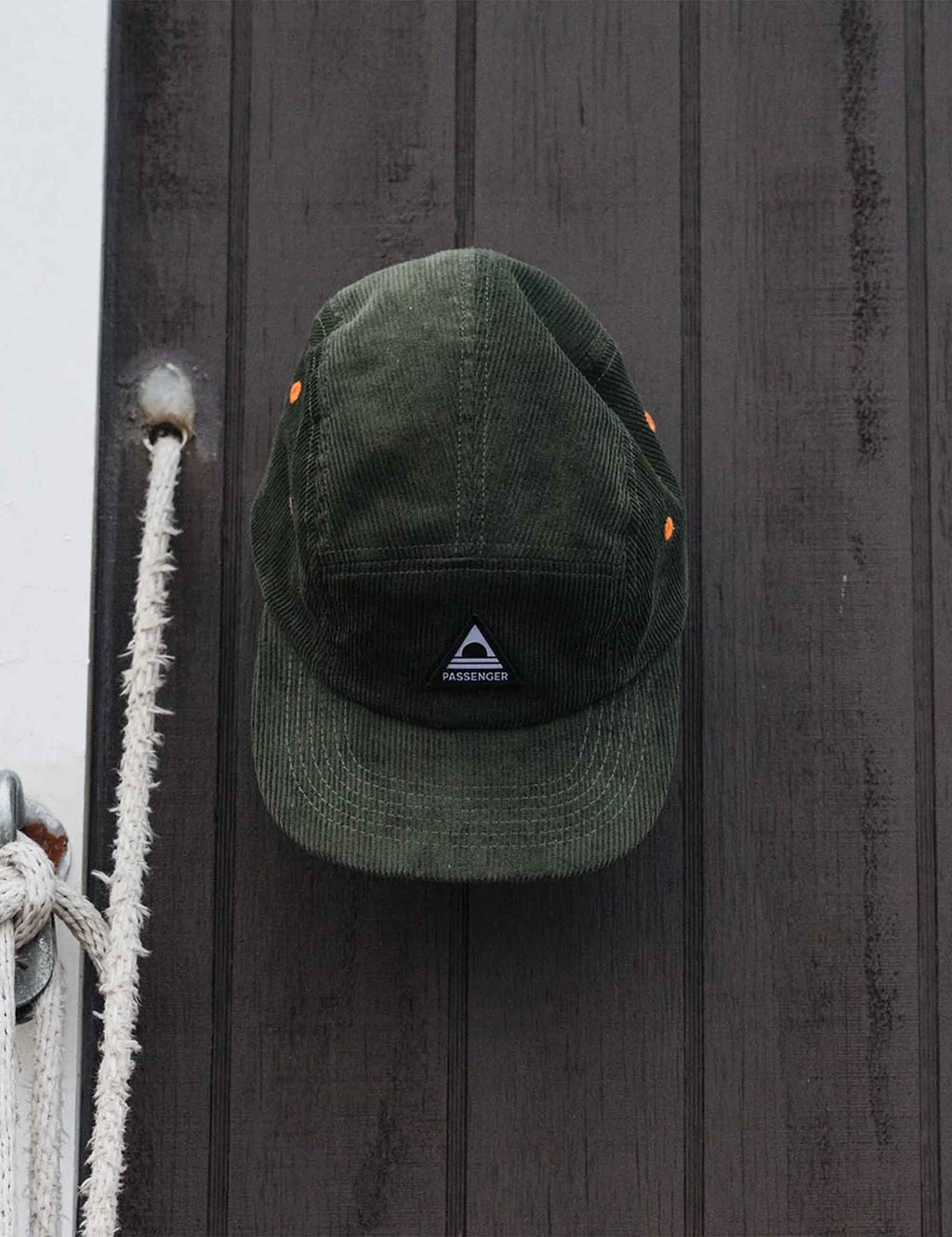 Fixie Cord 5 Panel Cap - Khaki
