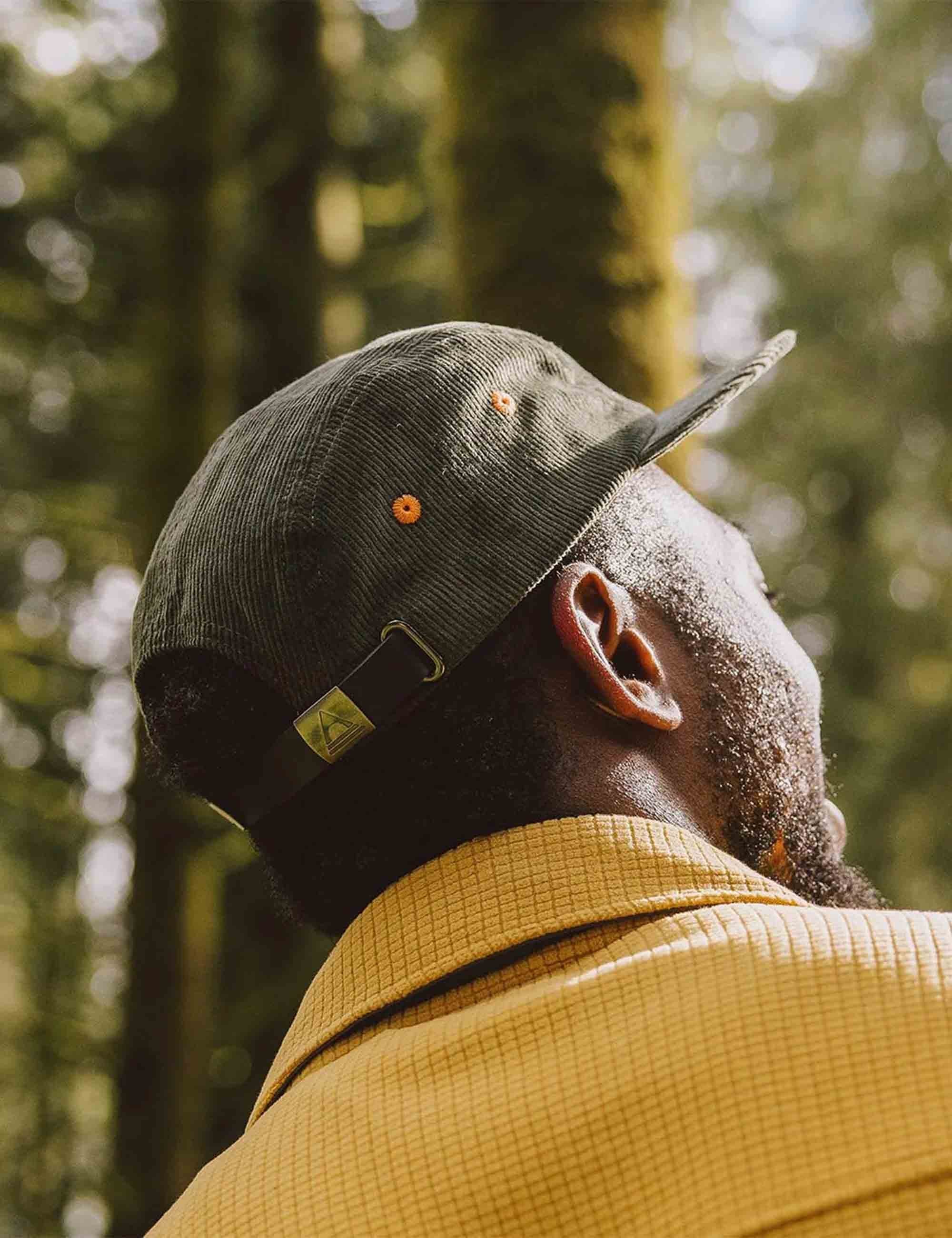 Passenger Fixie Cord 5 Panel Cap - Khaki