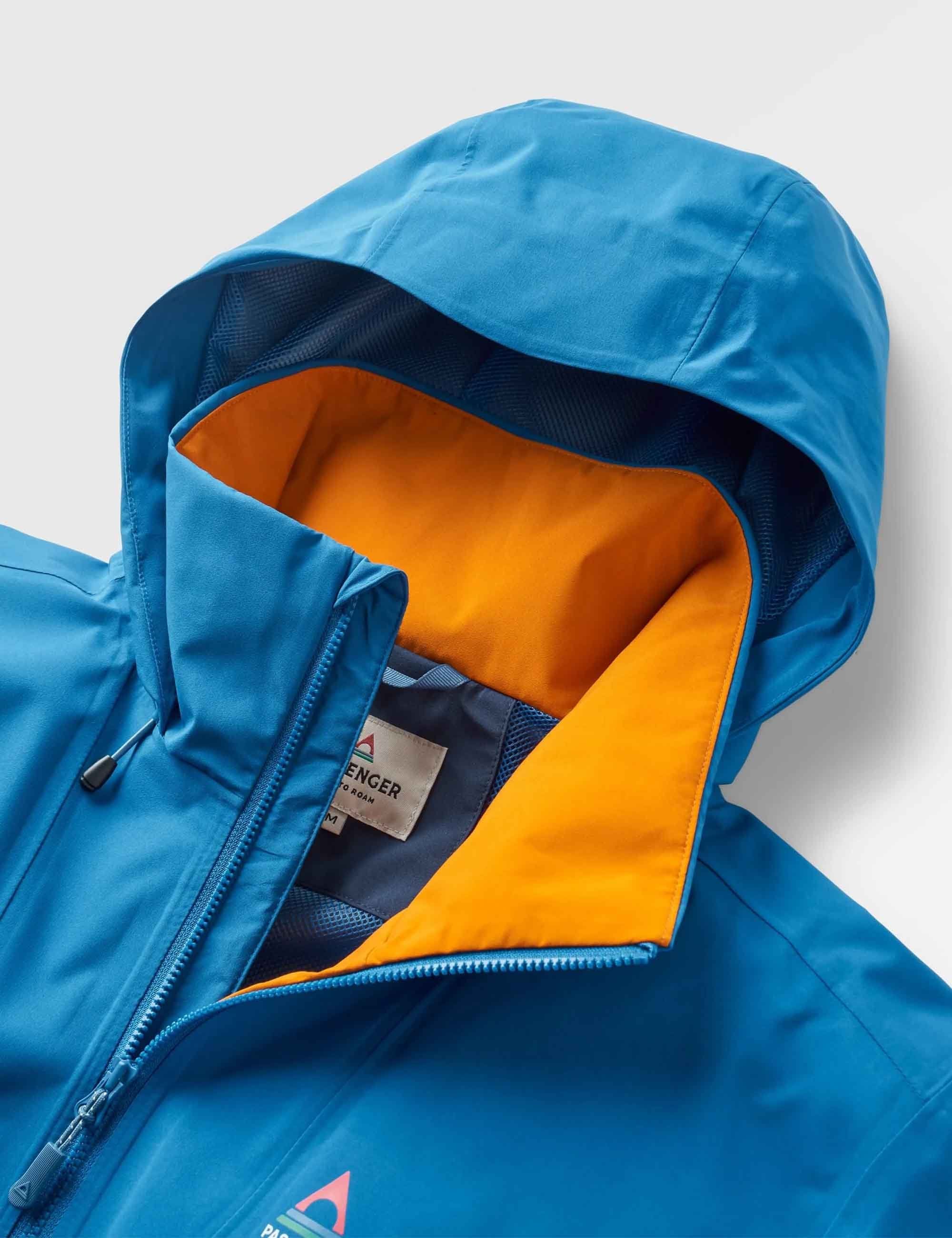 Passenger Diablo Waterproof Anorak - Azure Blue