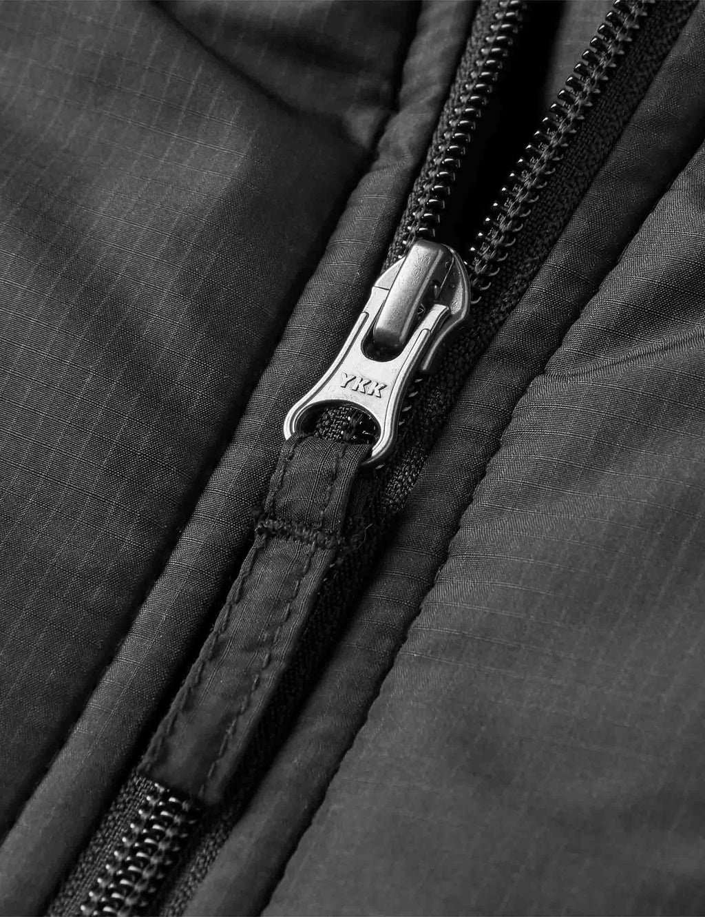 Woodland 1/2 Zip Hooded Polar Fleece - Grey Marl/Khaki