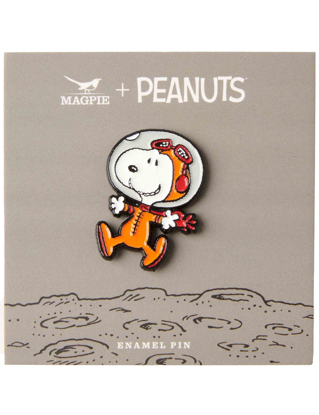 Snoopy Enamel Pin Badge - Space, Snoopy