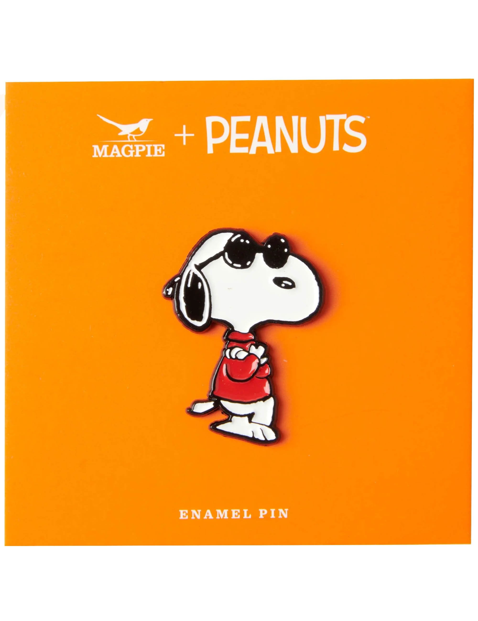 Snoopy Enamel Pin Badge - Vibes, Joe Cool