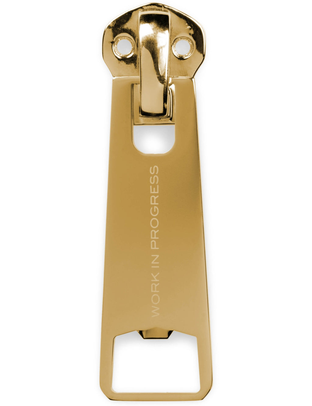 Zip Bottle Opener - Gold