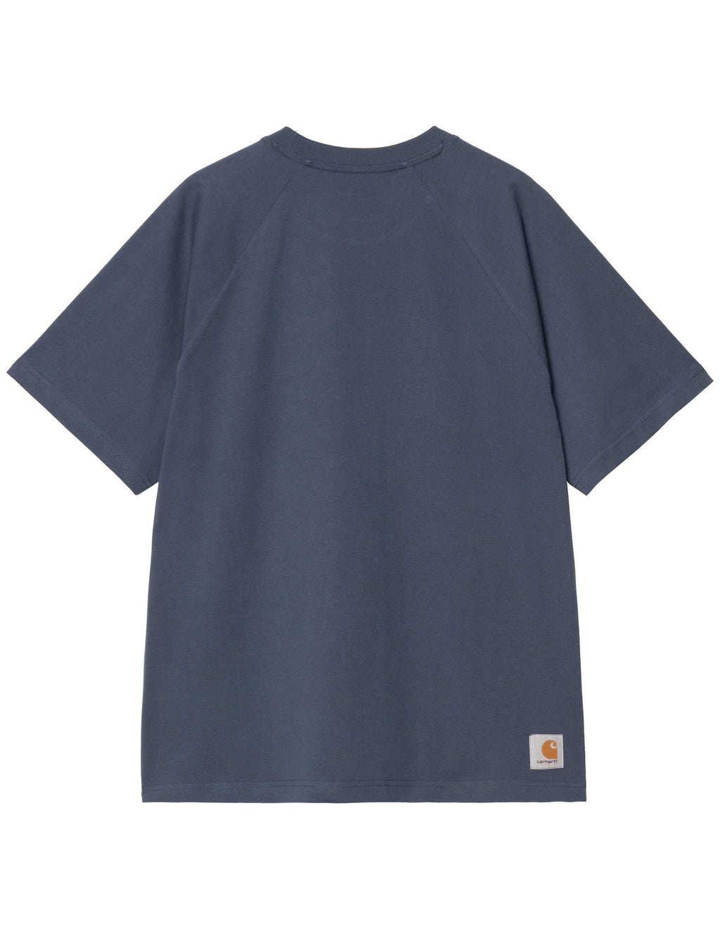 WIP T-Shirt - Dusky Blue/Mulberry