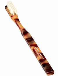 Historical Toothbrush (Pure White Bristle) - Classic Brown