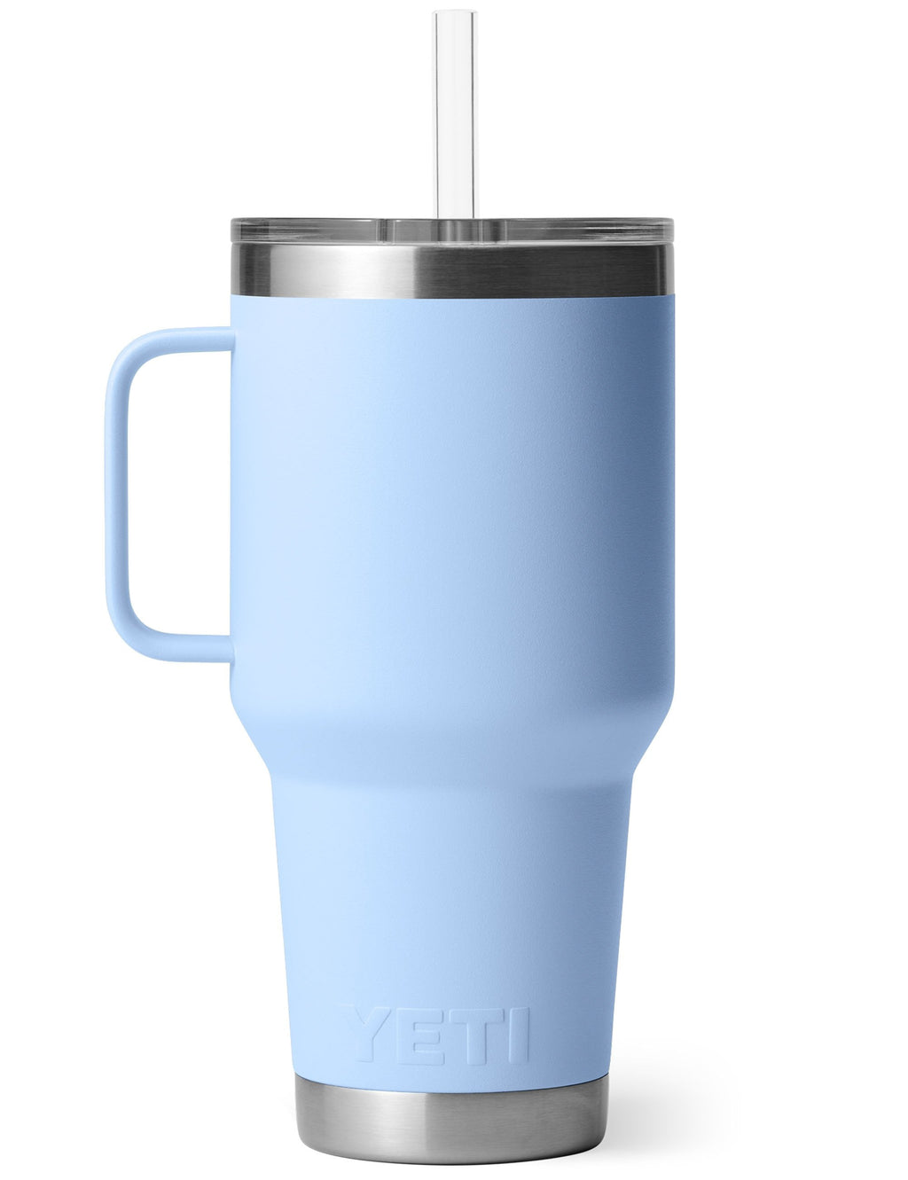 Rambler Straw Mug 35oz (1L) - Big Sky Blue